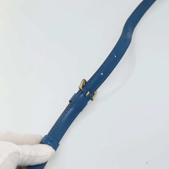 LOUIS VUITTON Epi Trocadero 27 Shoulder Bag Blue M52315 LV Auth MX007 - Picture 13 of 16